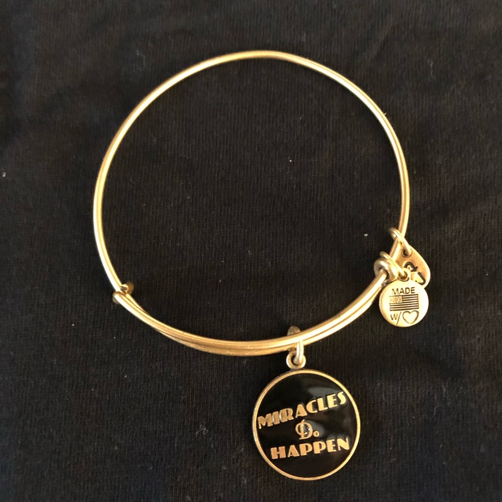 Alex and Ani miracles do happen bracelet